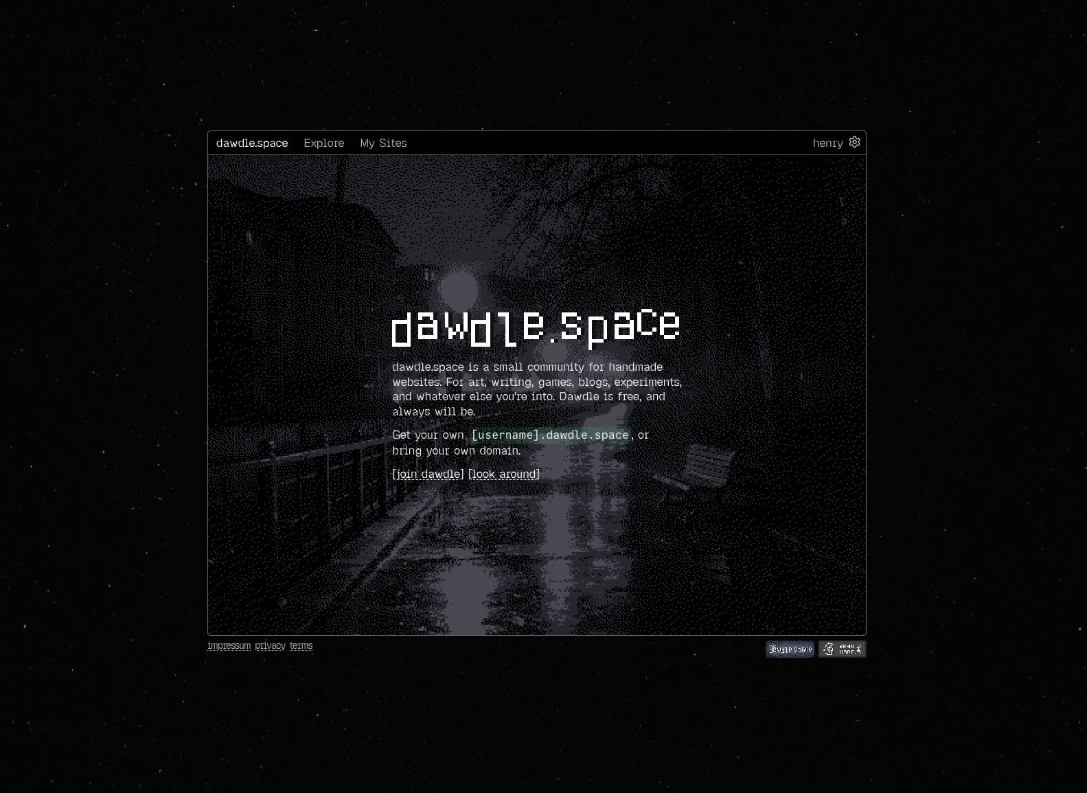 dawdle.space